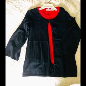 Sarah Spencer - Button front sweater cardigan